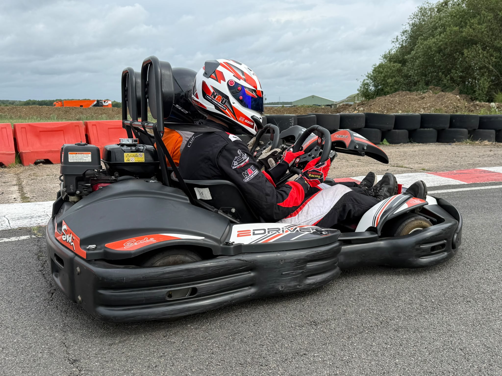 2 Seater Sodi Kart front view