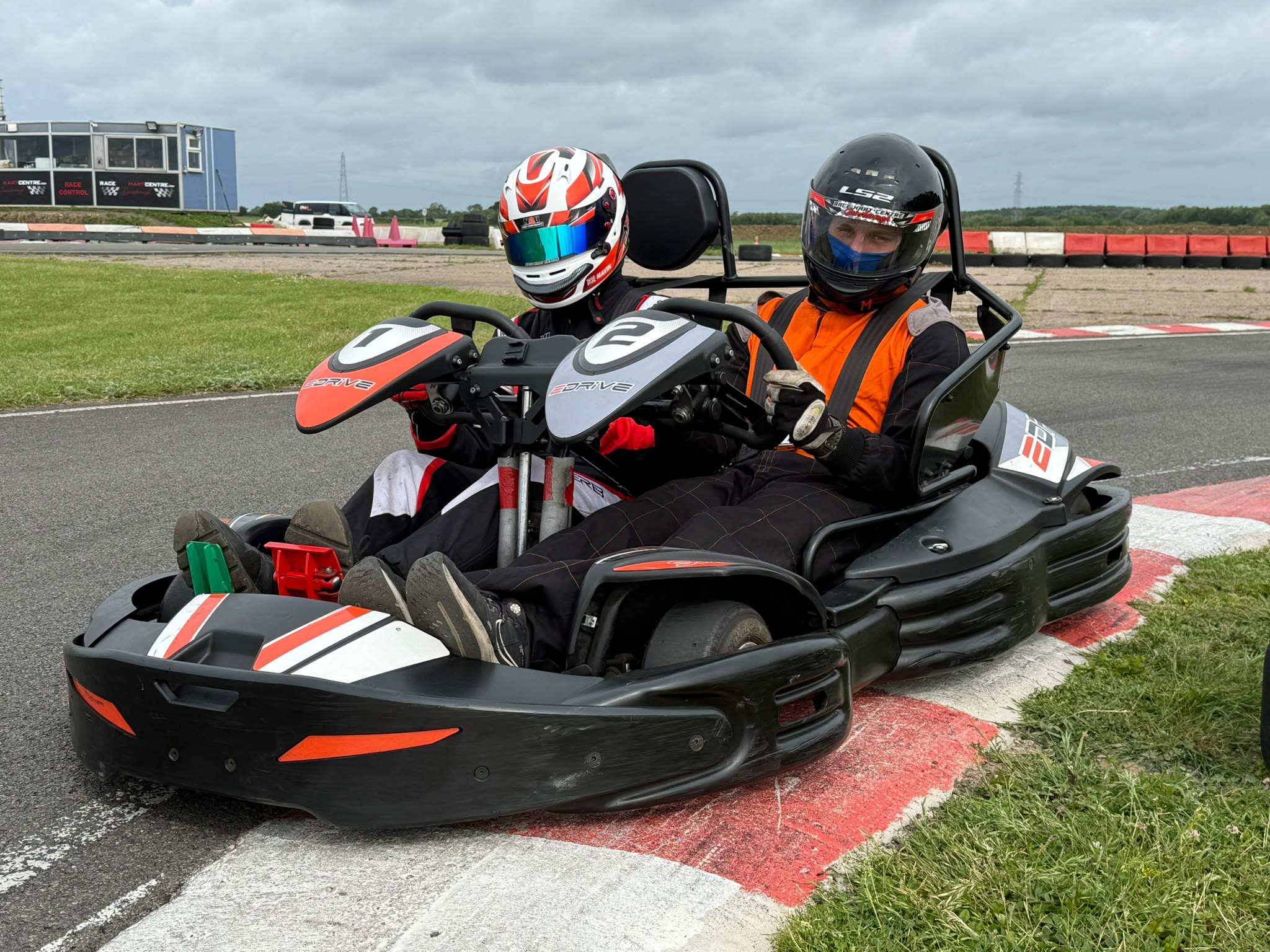 2 Seater kart on track