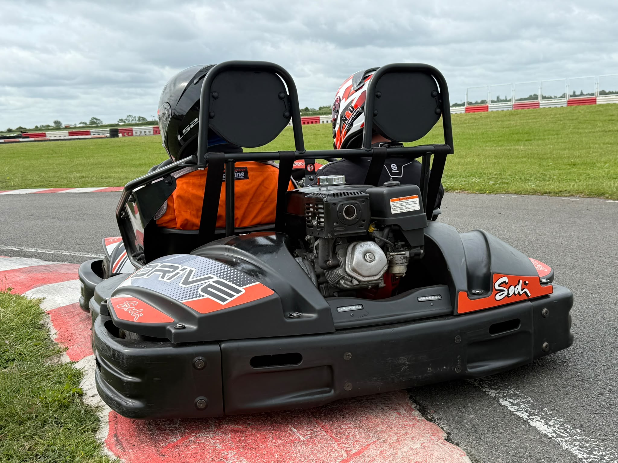 2 Seater kart side view